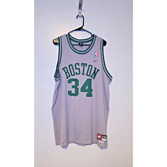 Nike Paul Pierce NBA Boston Celtics Gray Jersey #34 XXL Nike Rewind 63 - Picture 1 of 3